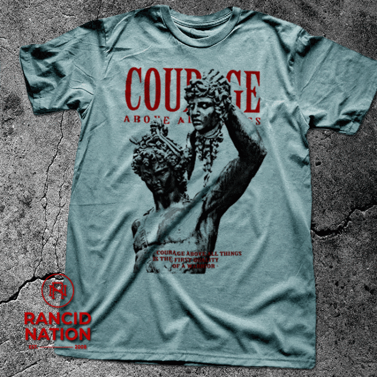 Perseus vs Medusa Warrior Mentality t shirt 