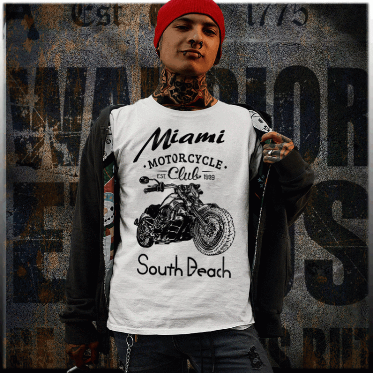 Miami Moto club t-shirt