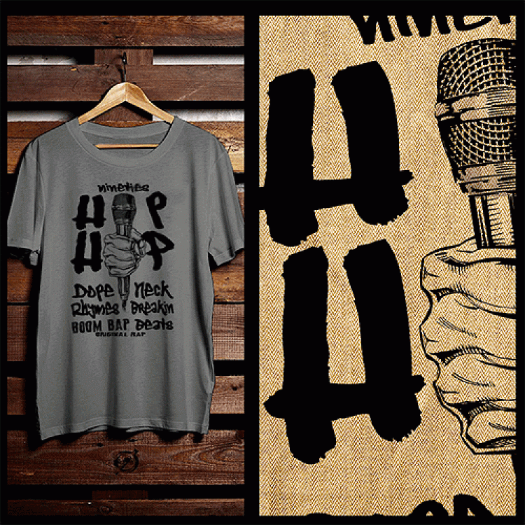 Nineties Hip Hop Mic Check