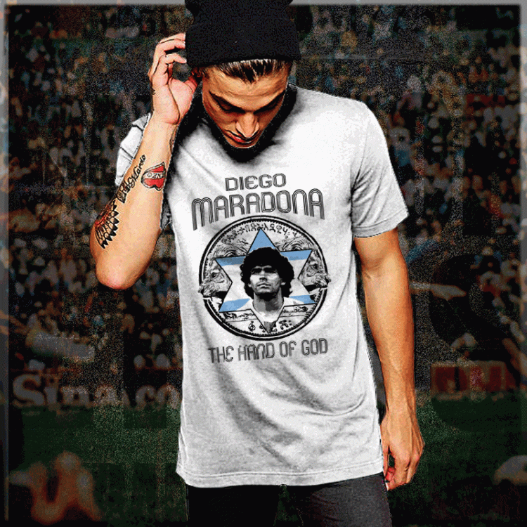 Maradona The hand of God t-shirt