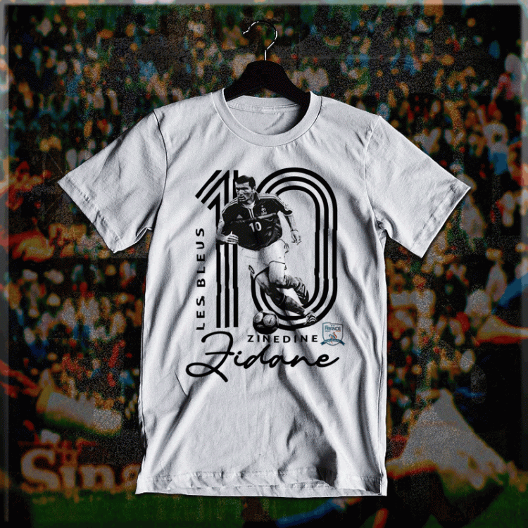 Zidane soccer t-shirt