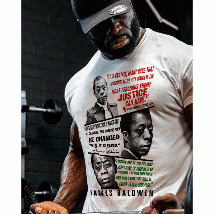 James Baldwin T-Shirt Most Popular Quotes
