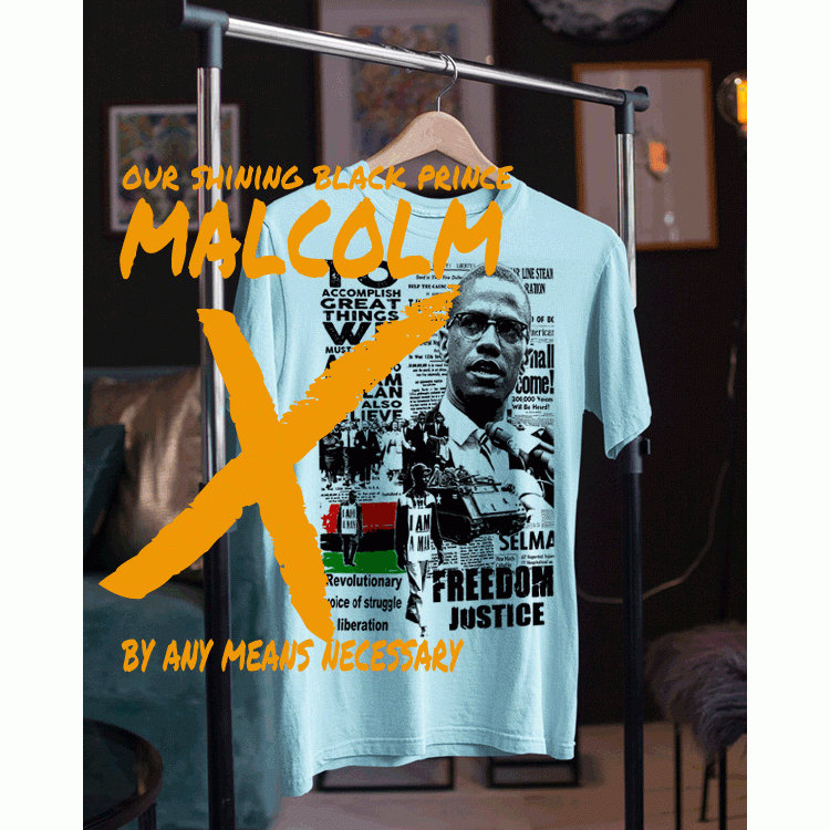 Malcolm X T-shirt 
