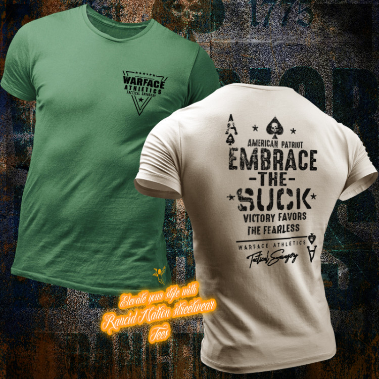 Embrace the Suck T-Shirt: Motivational Military-Inspired Apparel