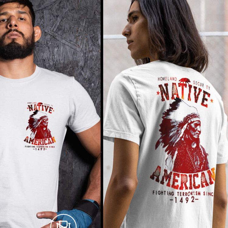 Indigenous Warrior Tee: Embrace Native Strength