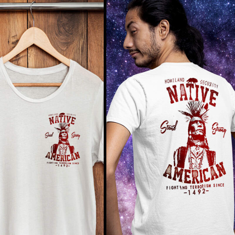 Pow Wow Celebration Tee: Embrace Native Culture