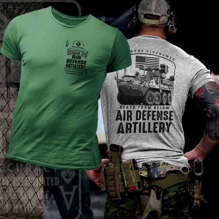 Air Defense Artillery IM-SHORAD system t-shirt