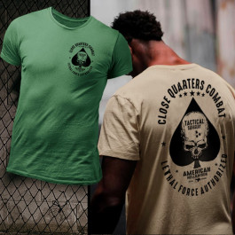 Lethal Force Authorized Close Quarters Combat Death Spade T-Shirt