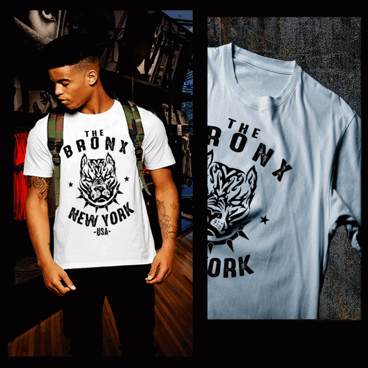 The Bronx bulldog  t-shirt