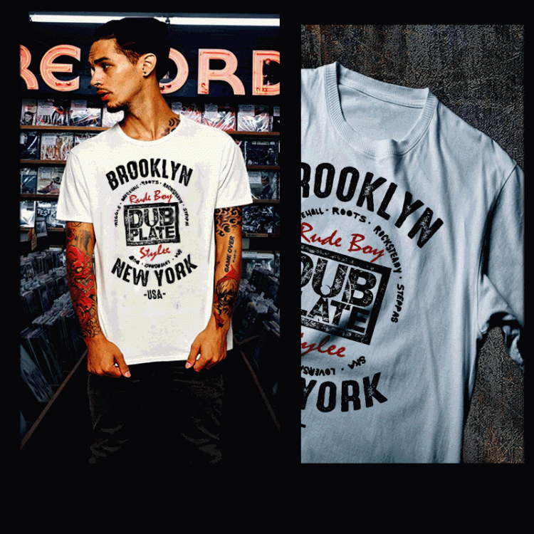 Brooklyn Dubplate reggae t-shirt