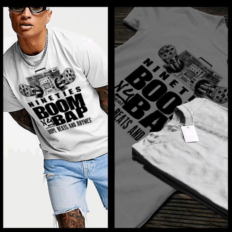Nineties Boom Bap rap T-shirt