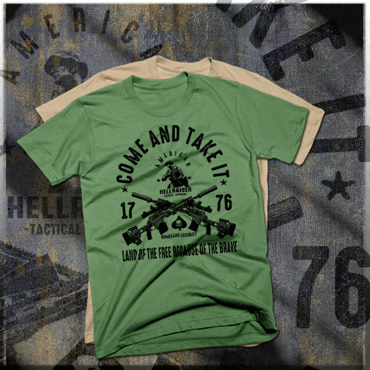 Molon labe gun rights t-shirt