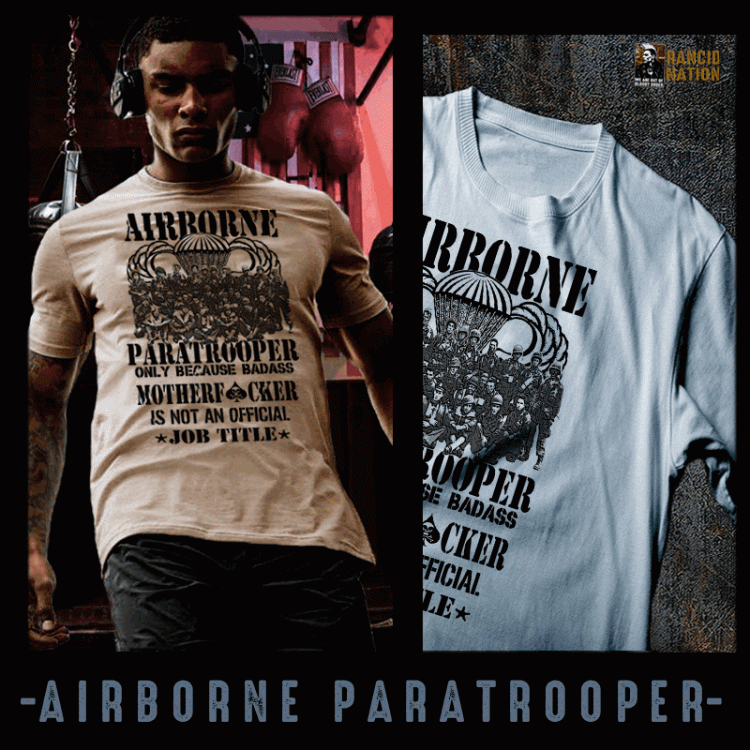  Army Airborne Paratrooper job title T-Shirt