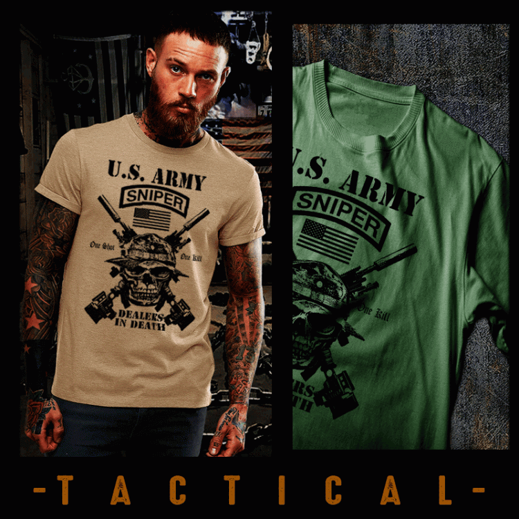 U.S. Army Sniper death dealer T-Shirt