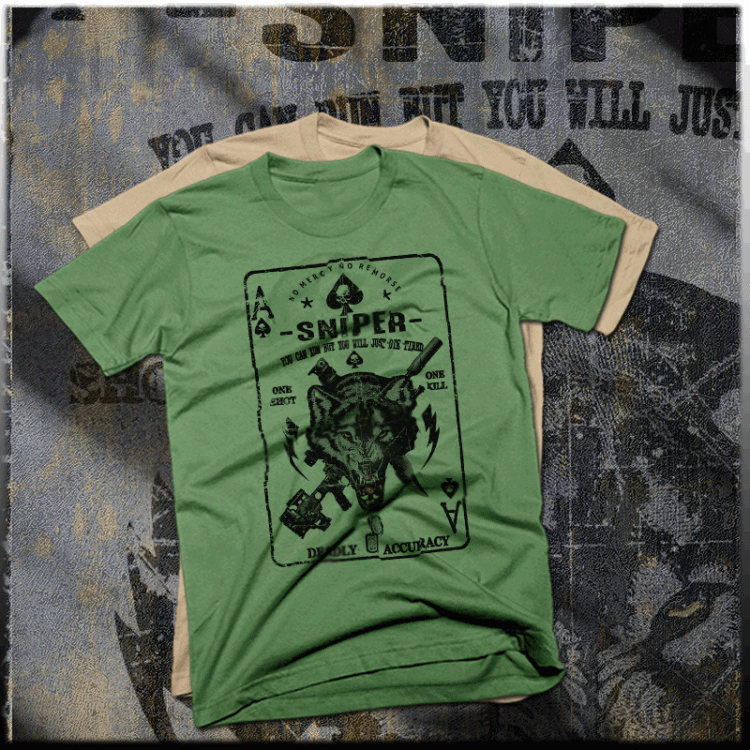 Sniper Wolf death card T-Shirt