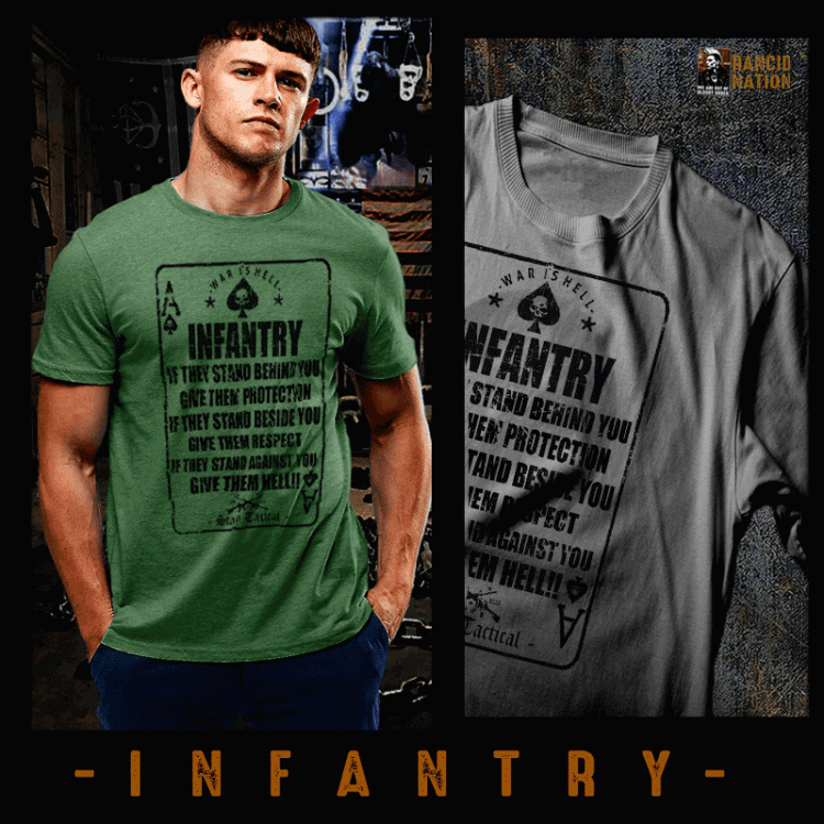 Infantryman if they stand quote T-Shirt