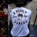 kung fu t shirt five Deadly Venoms Snake Style
