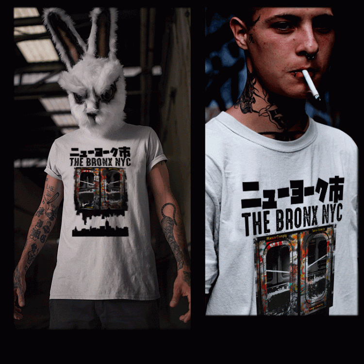The Bronx NYC Graffiti T-Shirt