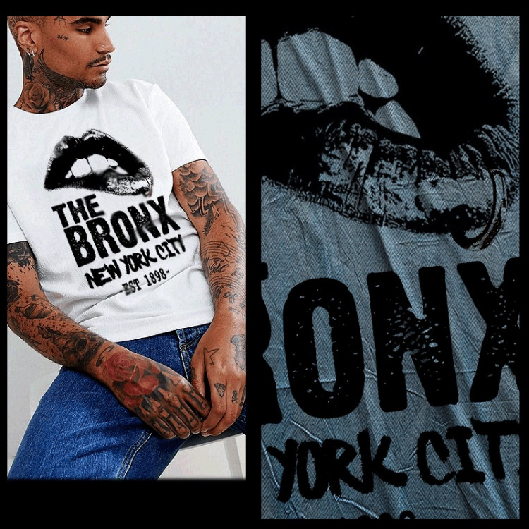 The Bronx NYC Lips T-Shirt