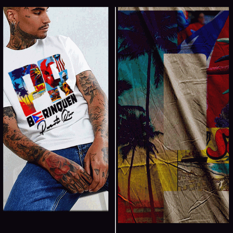 Puerto Rico PR t-shirt