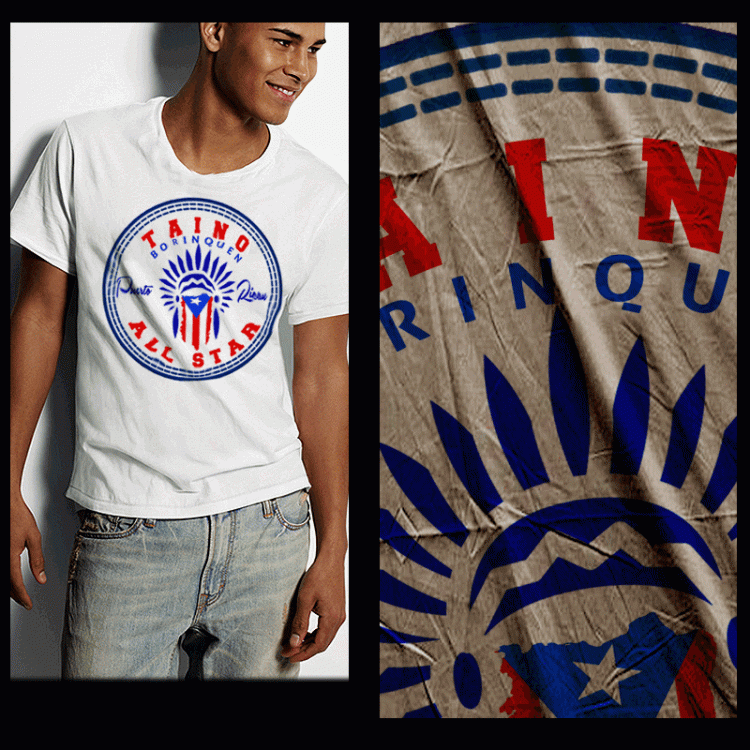 Puerto Rico taino Indian t-shirt
