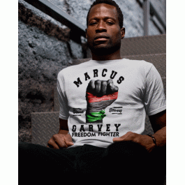 Marcus Garvey T-shirt Freedom Fighter Fist