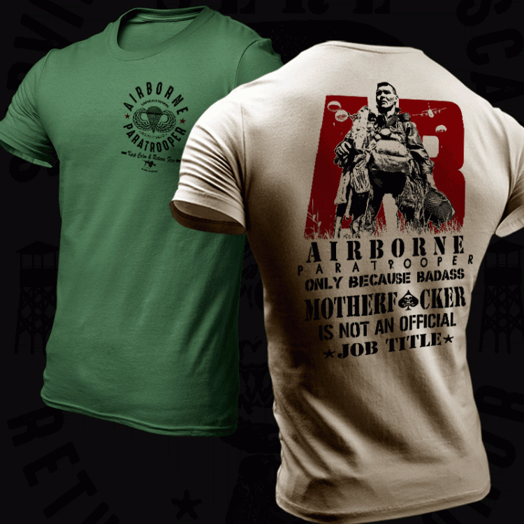 Airborne T-Shirt Paratrooper Tee