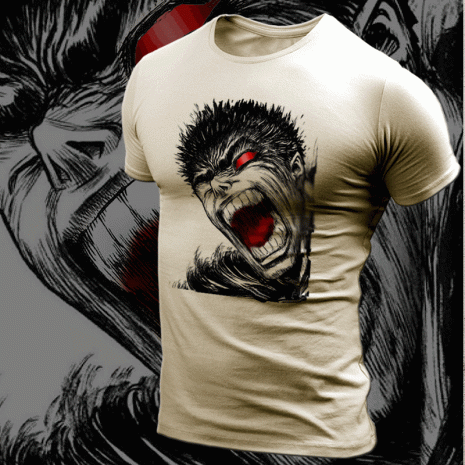 Berserk Rage T-Shirt: GUTS The Dark Swordsman