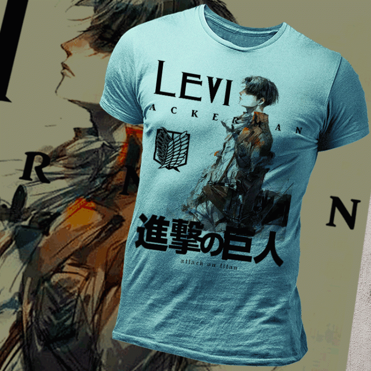 Attack on Titan T-Shirt: Levi Ackerman