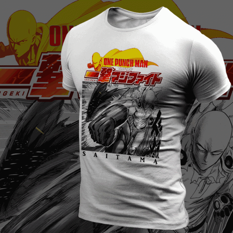 Saitama T-Shirt: One Man Punch