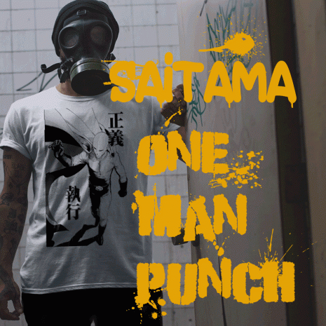Saitama T-Shirt: One Man Punch anime