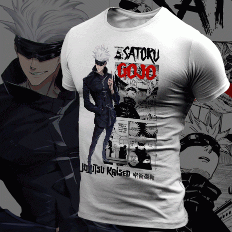 Satoru Gojo T-Shirt: Jujutsu Kaisen sorcerer