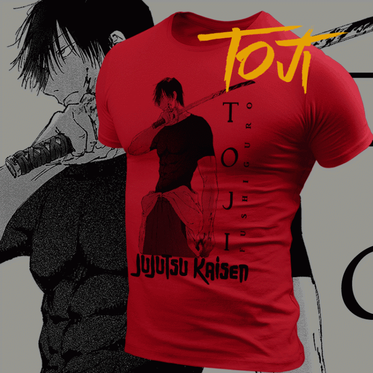 Toji Fushiguro sword T-Shirt: Jujutsu Kaisen