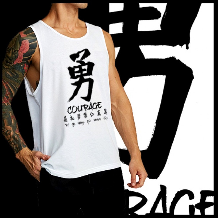 Samurai Warrior Bushido Code Courage Kanji Edo Era Assassins T-Shirt