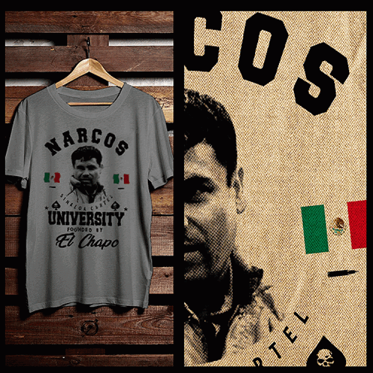 Narcos University El Chapo T-Shirt
