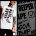 Crate Diggers Hip Hop Checklist Tee