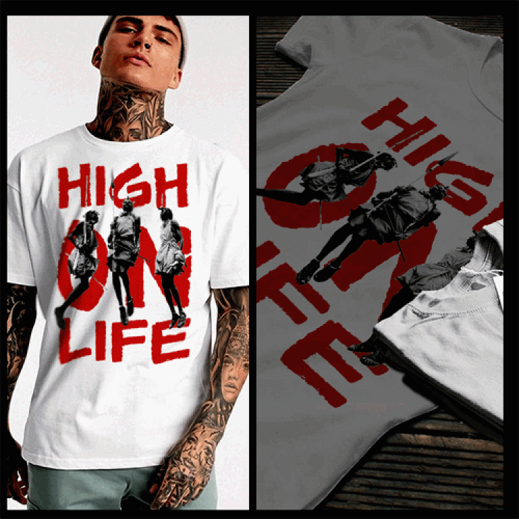 High On Life African T-Shirt