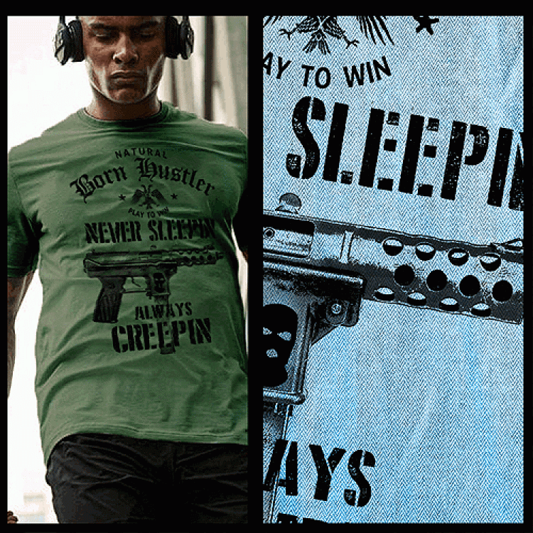 Never Sleepin Always Creepin T-Shirt