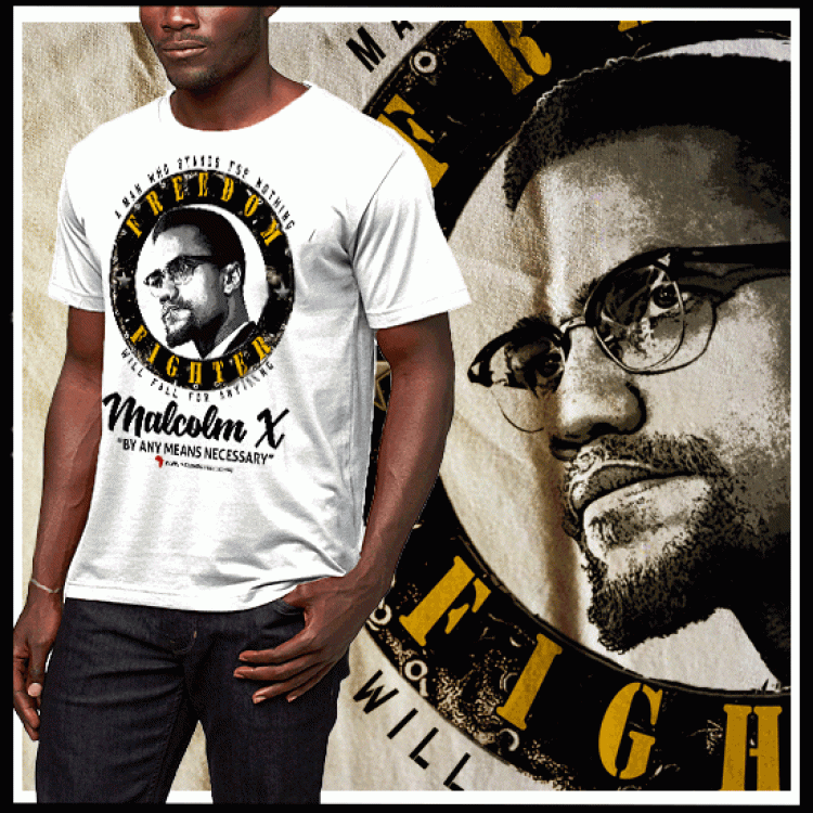Malcolm Quote X t-shirt