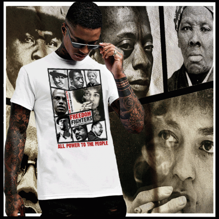 Black Revolutionary Collage t-shirt