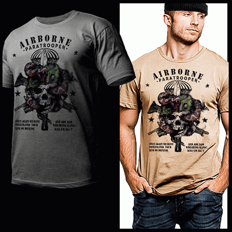 Airborne Paratrooper T-Shirt