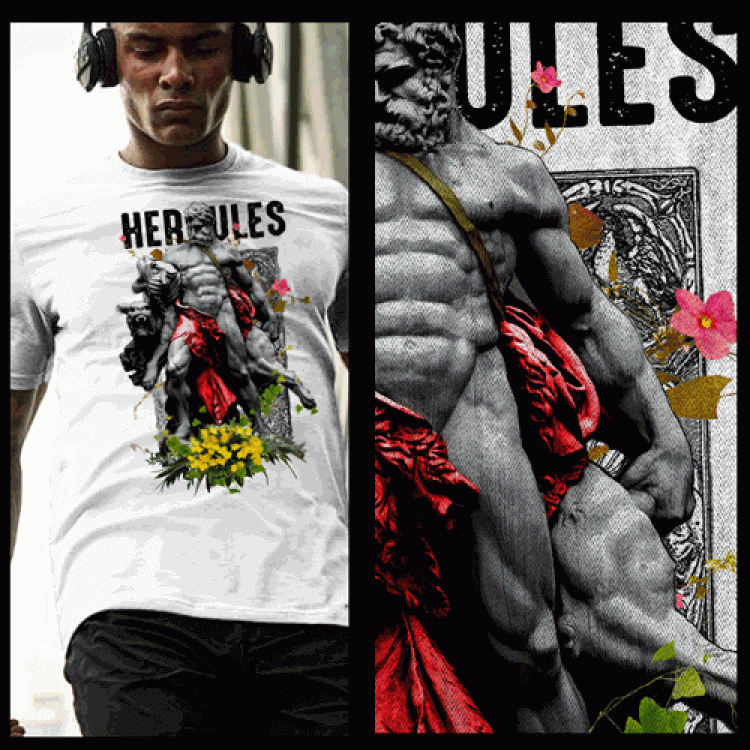 Hercules and Cerberus T-Shirt