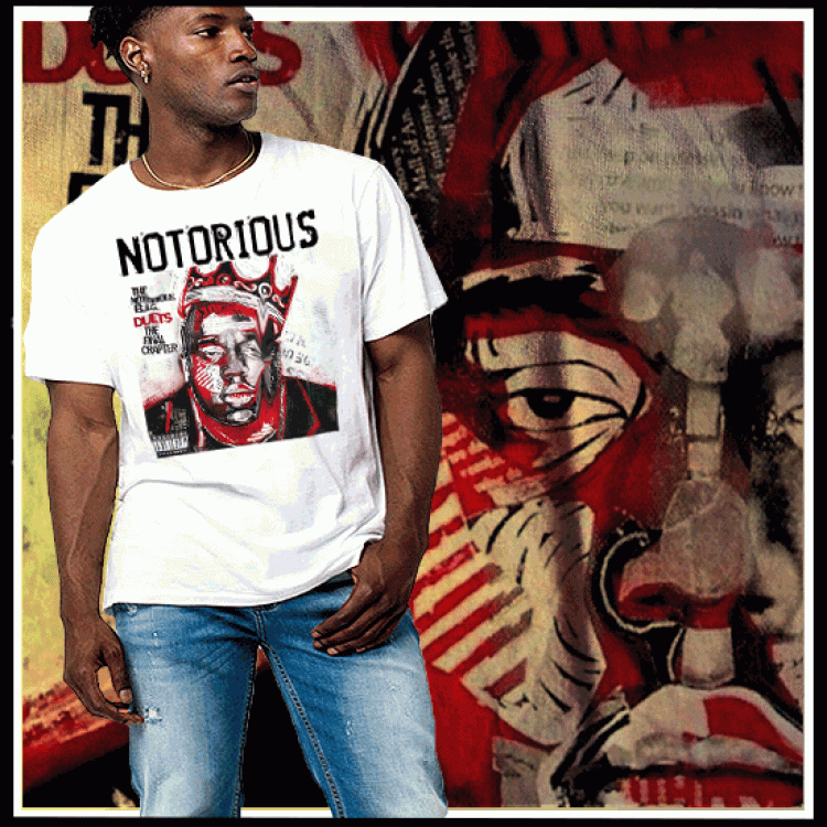 hip hop Classic Notorious BIG t shirt