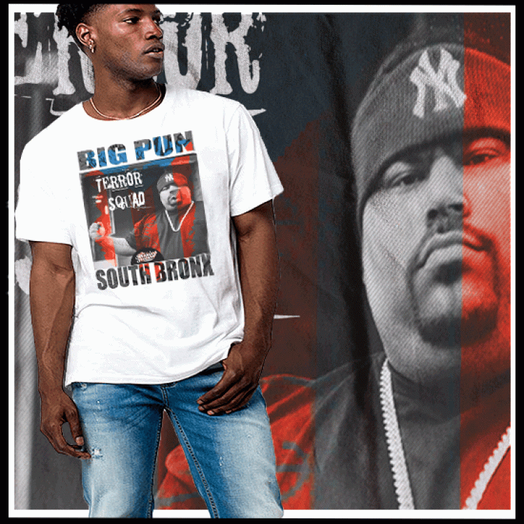 hip hop Classic Big PUN t shirt