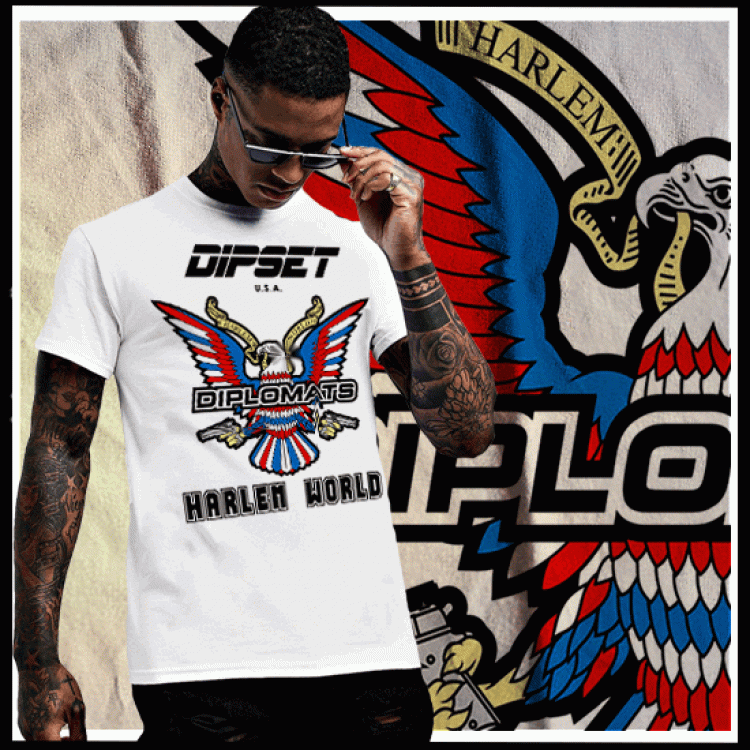 90s hip hop Classic Diplomats t shirt
