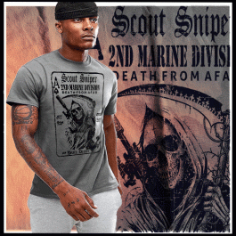 USMC Scout Sniper 2nd Marine Division SSP