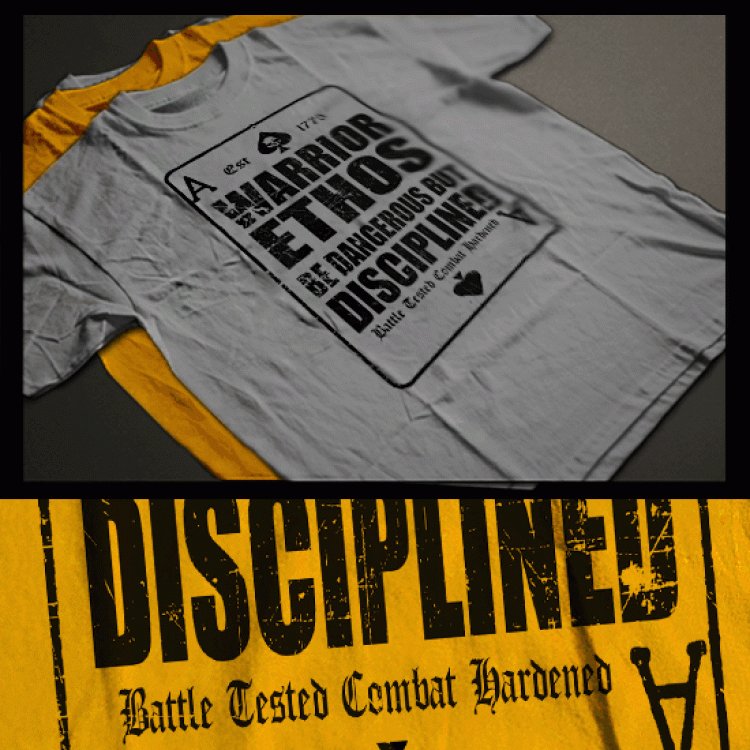 Be Dangerous But Disciplined T-Shirt