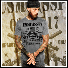 USMC Scout Sniper Platoon MOS 0317 t-shirt
