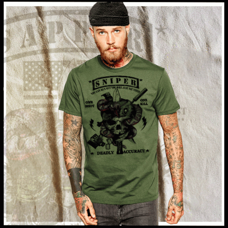 Military Sniper T-Shirt