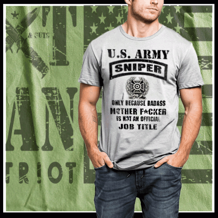 US Army Sniper T-Shirt 